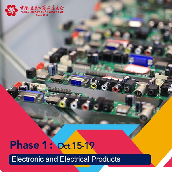 Sản phẩm linh kiện điện tử tại hội chợ quảng châu